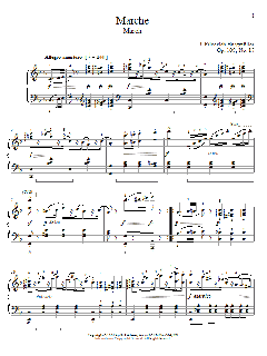 March von Johann Friedrich Burgmüller (Download) 