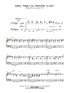 Baby, What You Want Me To Do von Jimmy Reed (Download) 