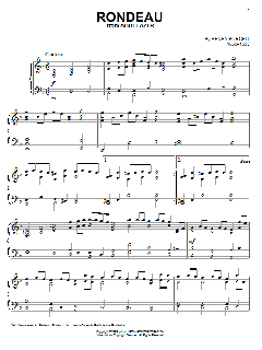 Rondeau in D Minor von Henry Purcell (Download) 