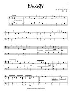 Pie Jesu von Gabriel Fauré (Download) 