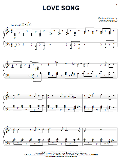 Love Song von Sara Bareilles (Download) 