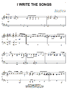 I Write The Songs von Barry Manilow (Download) 