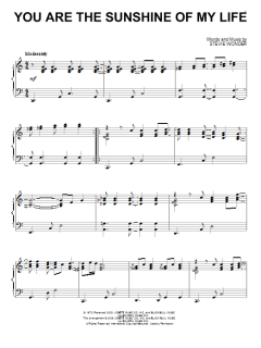 You Are The Sunshine Of My Life von Stevie Wonder (Download) 