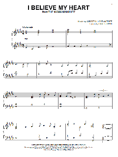 I Believe My Heart von David Zippel (Download) 