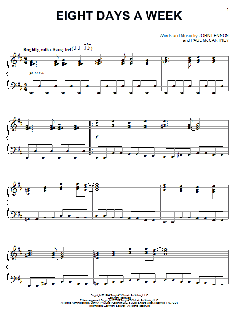 Eight Days A Week von The Beatles (Download) 