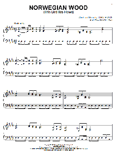 Norwegian Wood (This Bird Has Flown) von The Beatles (Download) 