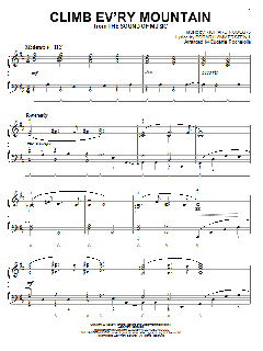 Climb Ev'ry Mountain von Rodgers & Hammerstein (Download) 