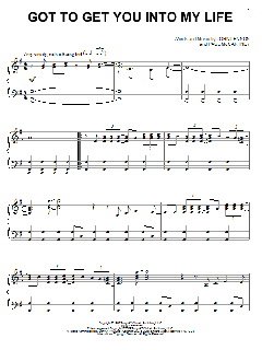 Got To Get You Into My Life von The Beatles (Download) 