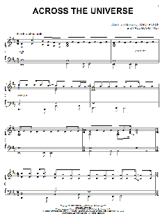 Across The Universe von The Beatles (Download) 