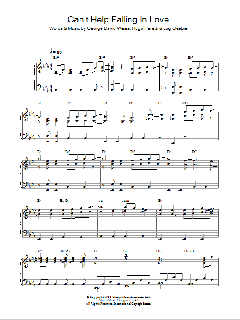 Can't Help Falling In Love von Elvis Presley (Download) 