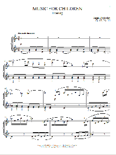 Evening von Jeffrey Biegel (Download) 