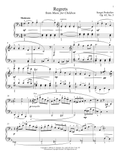 Regrets von Jeffrey Biegel (Download) 