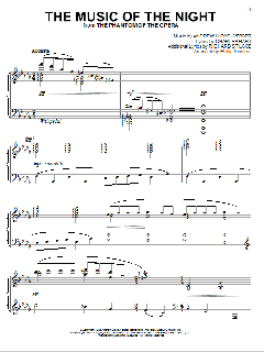 The Music Of The Night von Andrew Lloyd Webber (Download) 