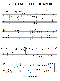 Every Time I Feel The Spirit von African-American Spiritual (Download) 