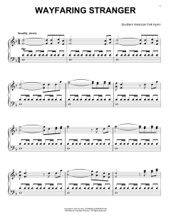 Wayfaring Stranger von Southern American Folk Hymn (Download) 