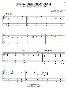 Zip-A-Dee-Doo-Dah von Ray Gilbert (Download) 