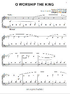 O Worship The King von Robert Grant (Download) 