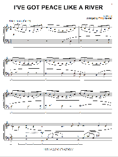 I've Got Peace Like A River von Traditional (Download) 