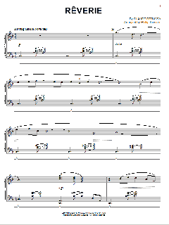 Reverie [Jazz version] von Claude Debussy (Download) 