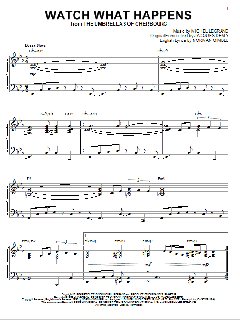 Watch What Happens [Jazz version] von Norman Gimbel (Download) 