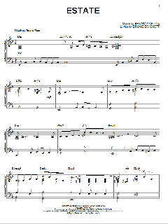 Estate [Jazz version] von Bruno Martino (Download) 