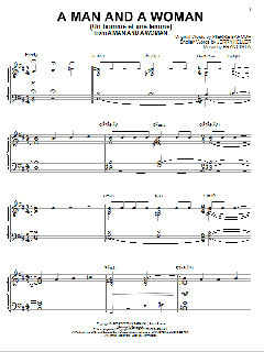 A Man And A Woman (Un Homme Et Une Femme) [Jazz version] von Francis Lai (Download) 