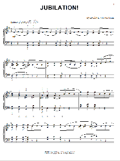 Jubilation! von Eugénie Rocherolle (Download) 