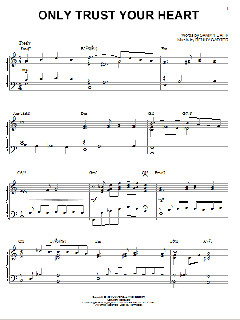 Only Trust Your Heart [Jazz version] von Sammy Cahn (Download) 