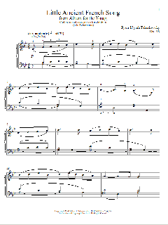Little Ancient French Song von Alexandre Dossin (Download) 