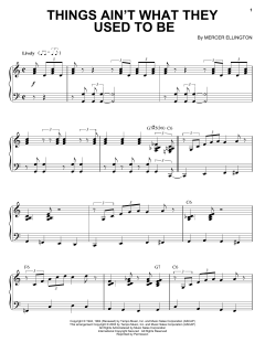 Things Ain't What They Used To Be von Duke Ellington (Download) 