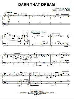 Darn That Dream von Eddie DeLange (Download) 