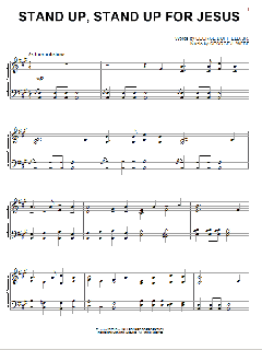 Stand Up, Stand Up For Jesus von George J. Webb (Download) 