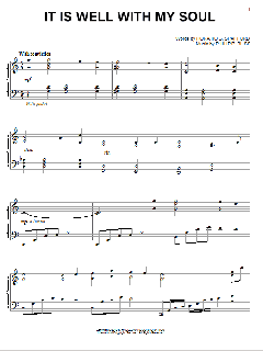 It Is Well With My Soul von Horatio G. Spafford (Download) 