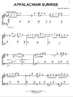 Appalachian Sunrise von Wayne Gratz (Download) 