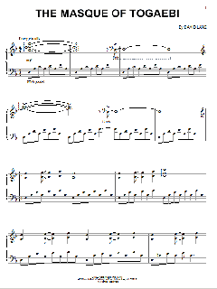 The Masque Of Togaebi von David Lanz (Download) 