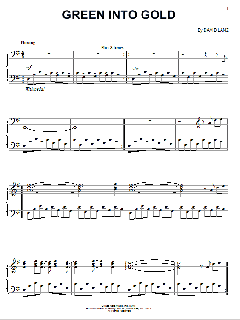 Green Into Gold von David Lanz (Download) 