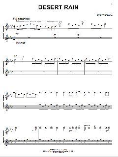 Desert Rain von David Lanz (Download) 