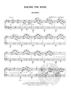 Racing The Wind von Robert D. Vandall 