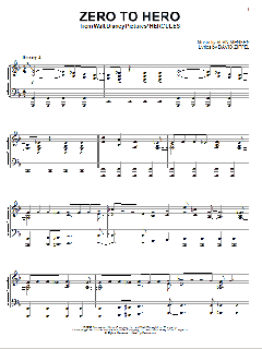 Zero To Hero von Alan Menken (Download) 