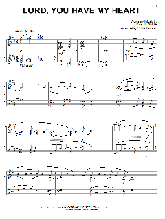 Lord, You Have My Heart [Jazz version] von Martin Smith (Download) 