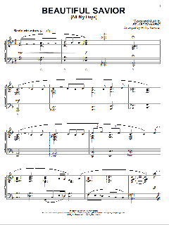 Beautiful Savior (All My Days) [Jazz version] von Stuart Townend (Download) 