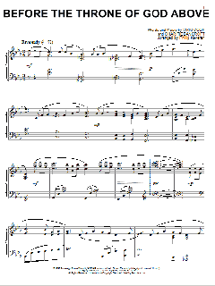 Before The Throne Of God Above [Jazz version] von Sonicflood (Download) 