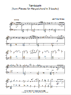 Tambourin von Jean-Philippe Rameau (Download) 