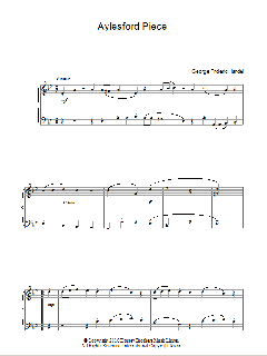 Aylesford Piece von Georg Friedrich Händel (Download) 