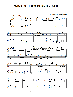 Rondo von Wolfgang Amadeus Mozart (Download) 