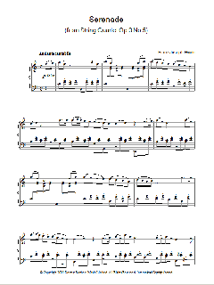 Serenade For Strings, Op. 3, No. 5 von Franz Joseph Haydn (Download) 