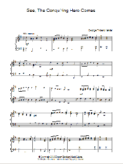 See The Conquering Hero Comes von Georg Friedrich Händel (Download) 