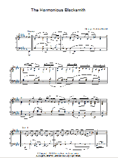The Harmonious Blacksmith von Georg Friedrich Händel (Download) 