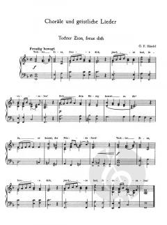 Choräle und geistliche Lieder 