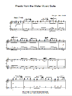 Presto von Georg Friedrich Händel (Download) 